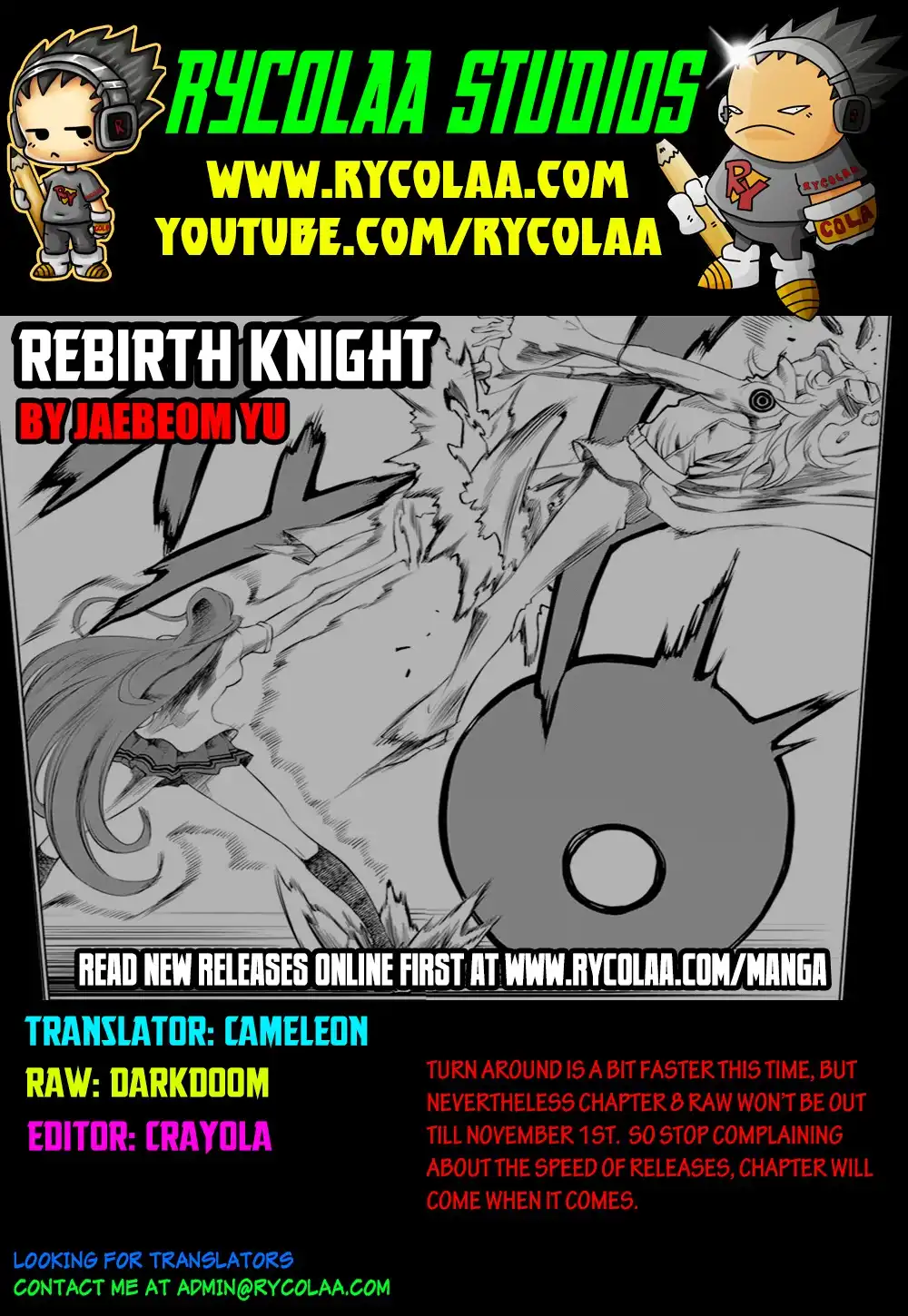 Rebirth Knight Chapter 7 1